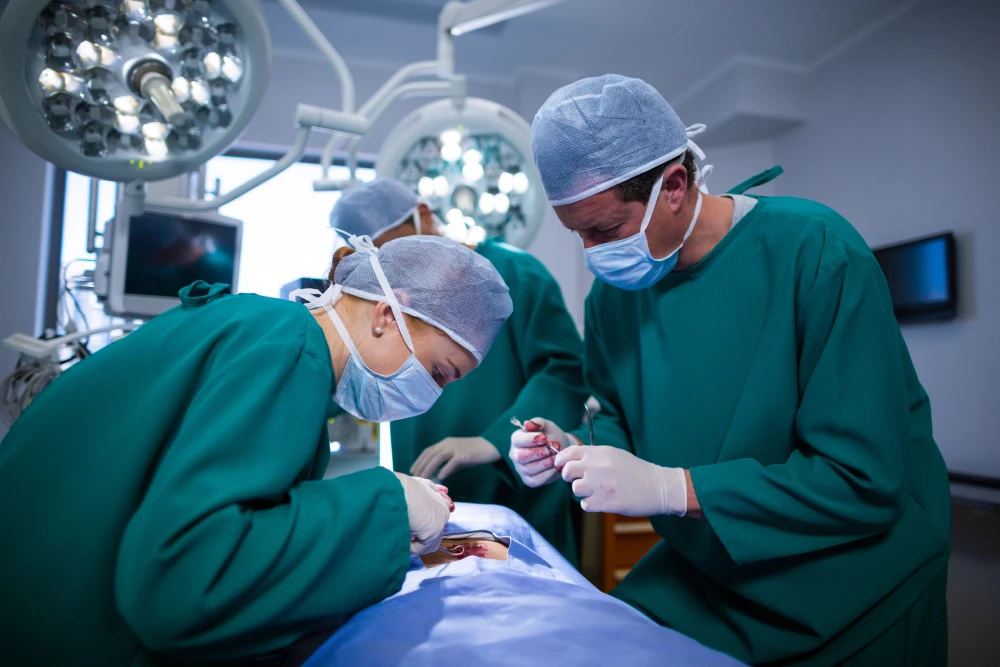 General Surgeries surgeons performing operation operation theater